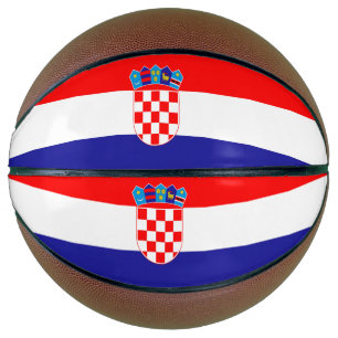 Croatia Flag Basketball
