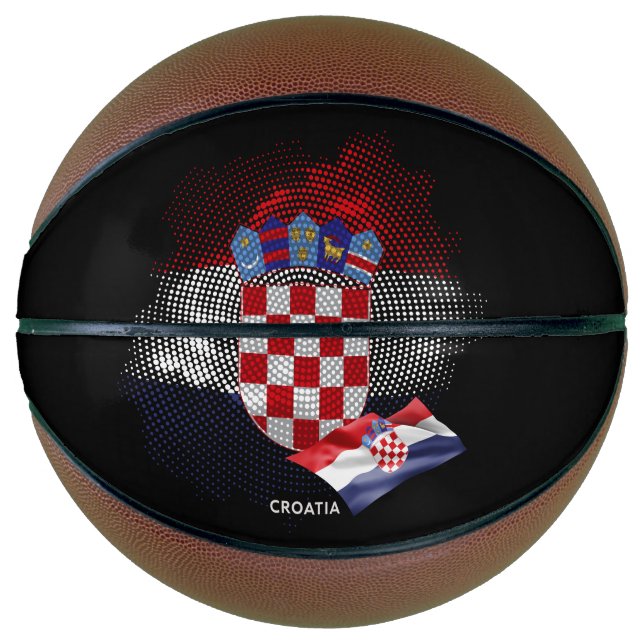 Croatia flag basketball (Front)