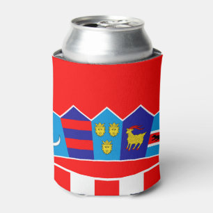 Croatia flag can cooler