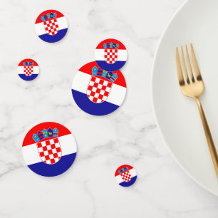 Croatia Flag Confetti