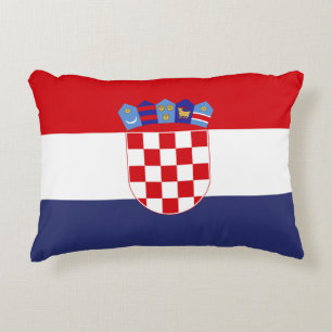 Croatia flag decorative cushion