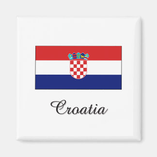 Croatia Flag Design Magnet
