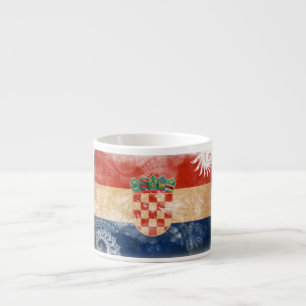 Croatia Flag Espresso Cup