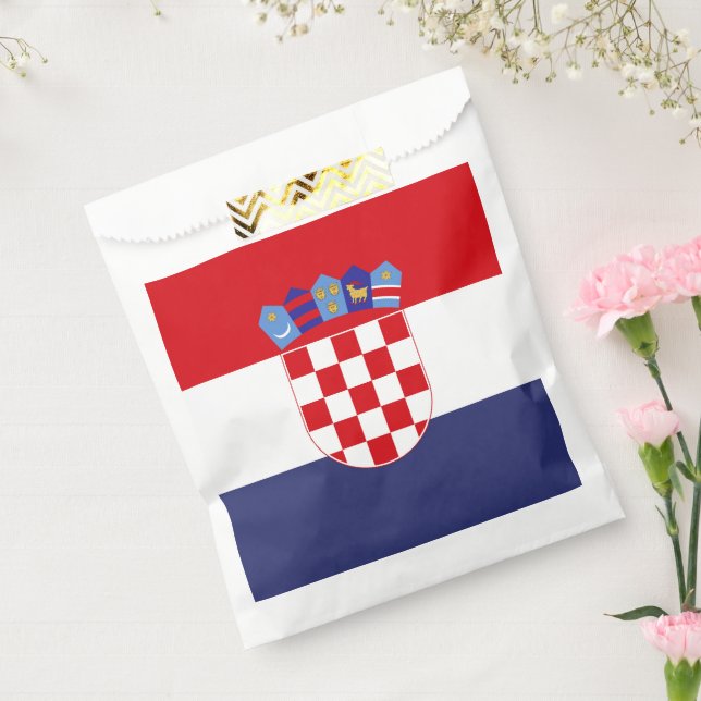 Croatia flag favour bags (Sealed)