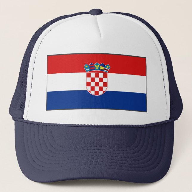 Croatia Flag Hat (Front)