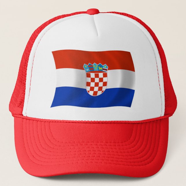 Croatia Flag Hat (Front)