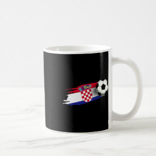 Croatia Flag Jersey Croatian Soccer Team Croatian Coffee Mug