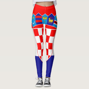 Croatia flag leggings