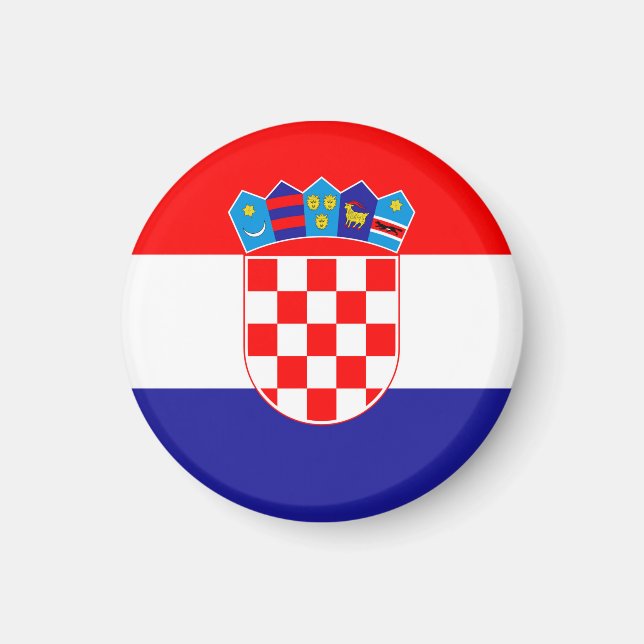 Croatia Flag Magnet (Front)