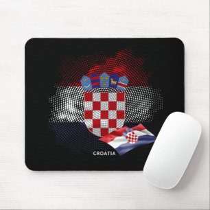 Croatia flag mouse mat