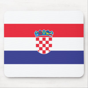 Croatia Flag Mouse Mat