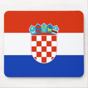 Croatia Flag Mouse Mat