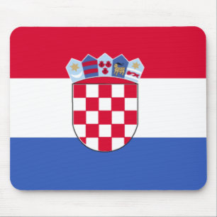 Croatia Flag Mousepad