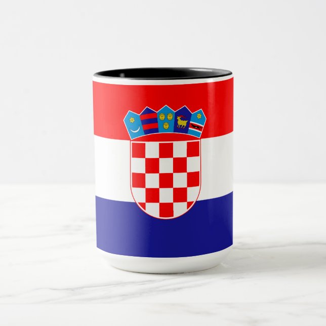 Croatia flag mug (Center)