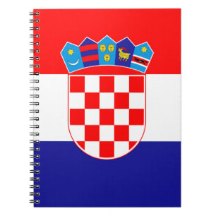 Croatia Flag Notebook