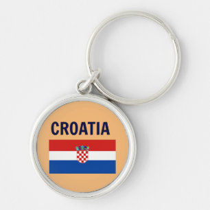 Croatia - Flag of Croatia, Key Ring
