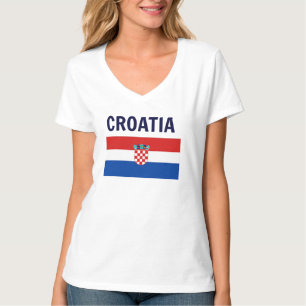 Croatia - Flag of Croatia T-Shirt