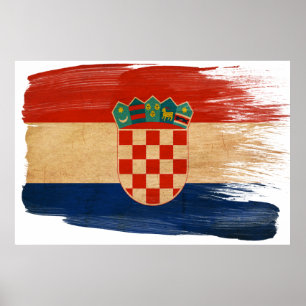 Croatia Flag Posters