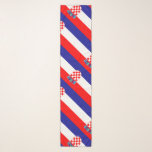 Croatia Flag Scarf<br><div class="desc">Flag of Croatia.</div>