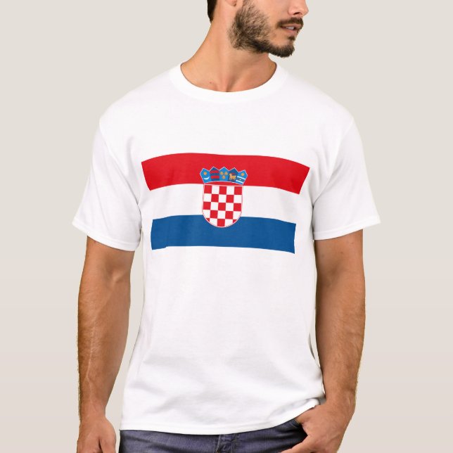 Croatia Flag T-shirt (Front)