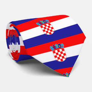 Croatia Flag Tie