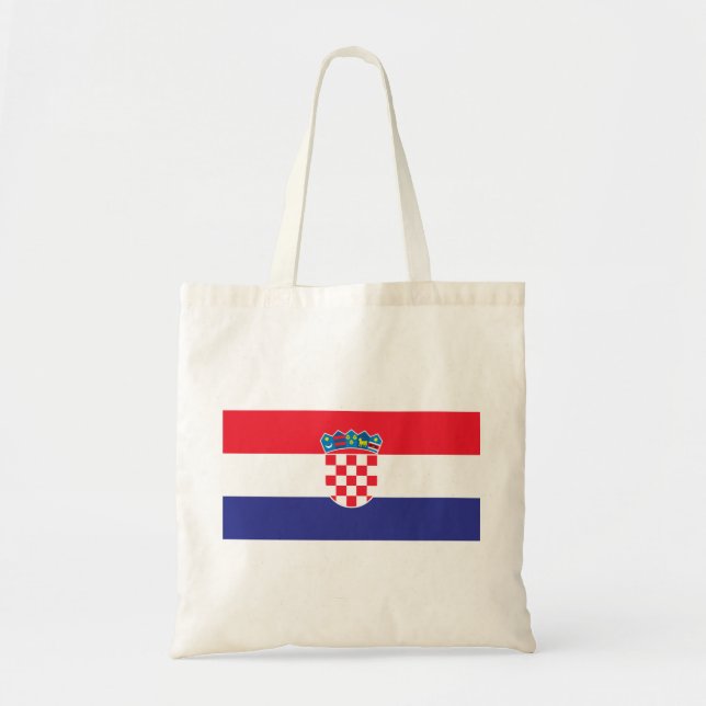 Croatia Flag Tote Bag (Front)