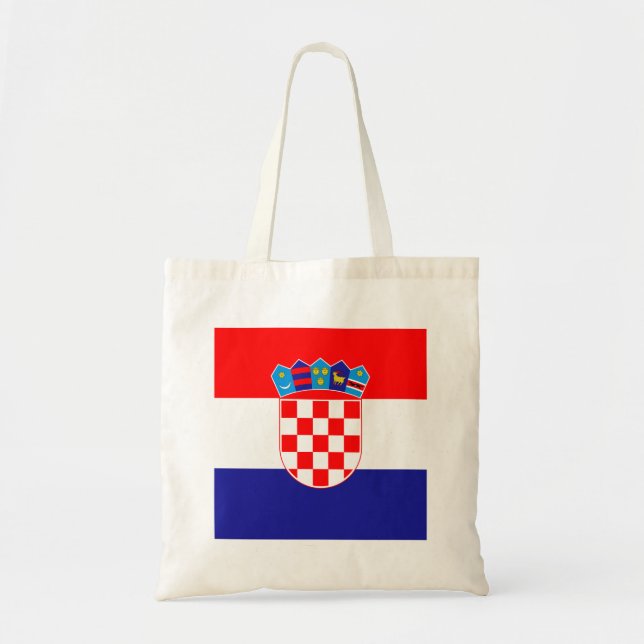 Croatia Flag Tote Bag (Front)