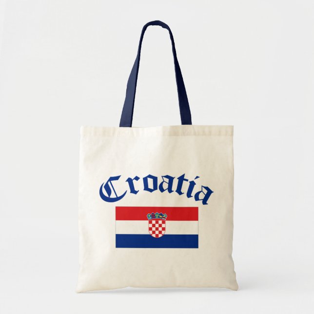 Croatia Flag Tote Bag (Front)