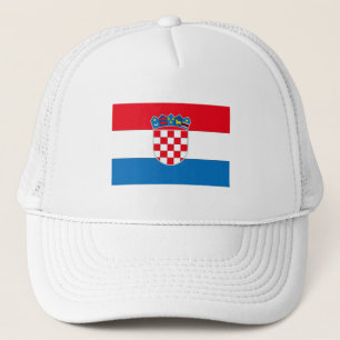Croatia Flag Trucker Hat