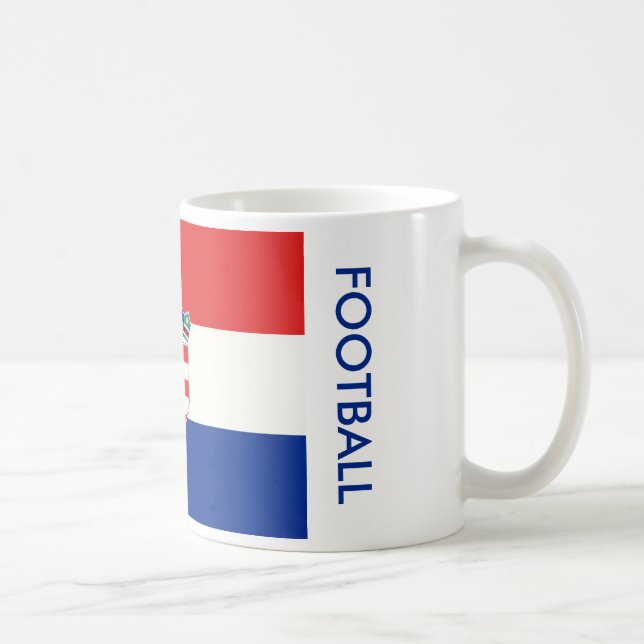CROATIA FOOTBALL COFFEE MUG (Right)