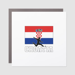 Croatia Football Soccer National Team Car Magnet