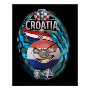 Croatia-GBall Poster