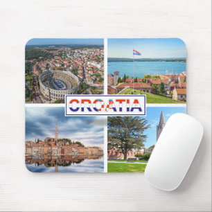 Croatia Hrvatska Adriatic Sea Istria Mouse Mat