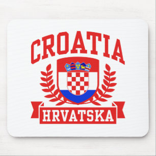 Croatia Hrvatska Mouse Mat