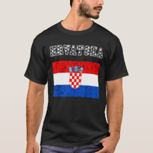 Croatia Hrvatska Soccer Team Croatian Pride Croati T-Shirt