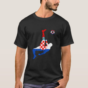 Croatia Hrvatska Soccer Team Croatian Soccer Croat T-Shirt