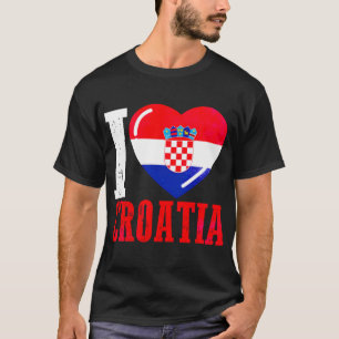 Croatia I love Croatia T-Shirt