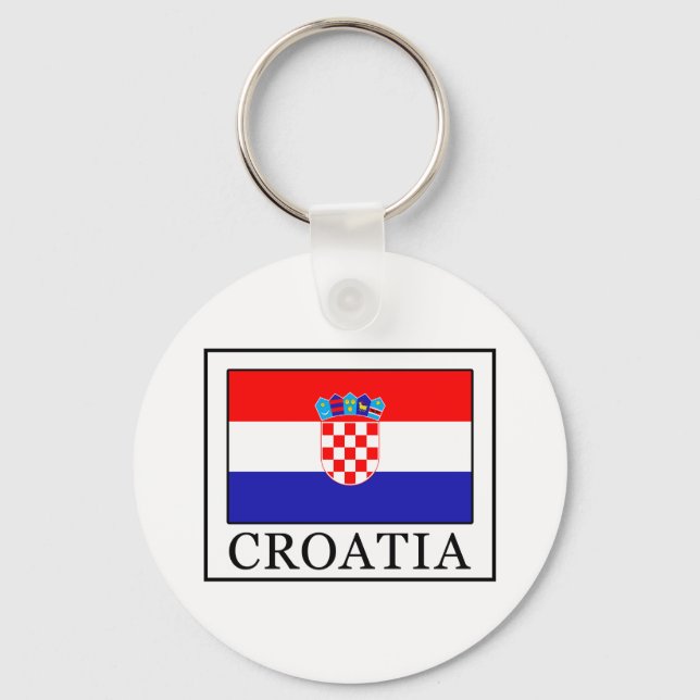 Croatia Key Ring (Front)
