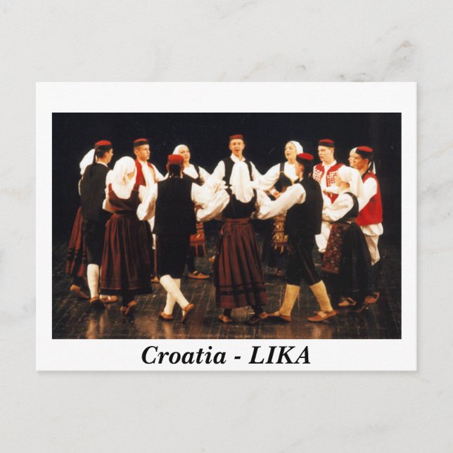Croatia - LIKA Postcard (Front)