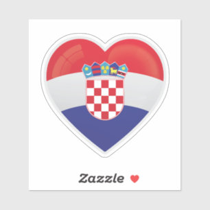 Croatia Love Flag