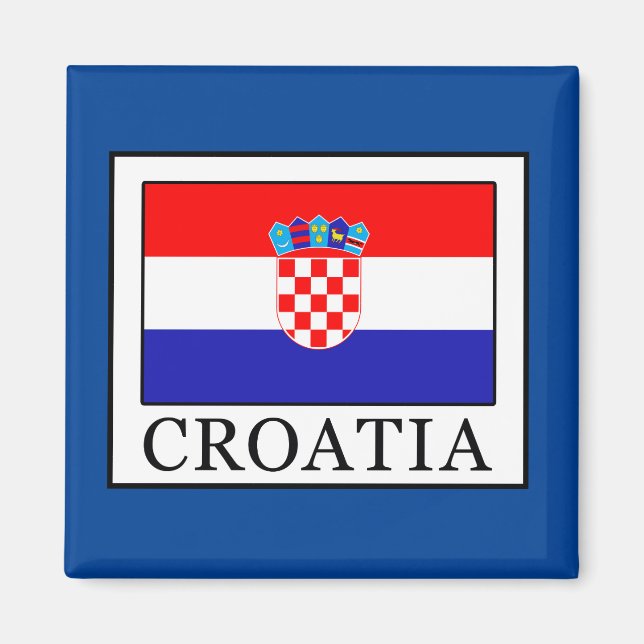 Croatia Magnet (Front)