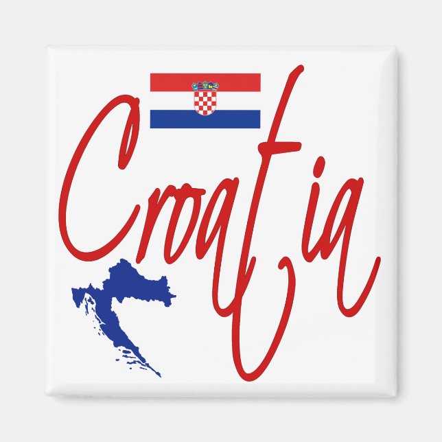 Croatia Magnet (Front)