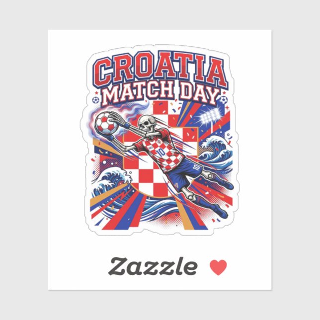 Croatia Match Day Skeleton Striker Nations High En (Sheet)