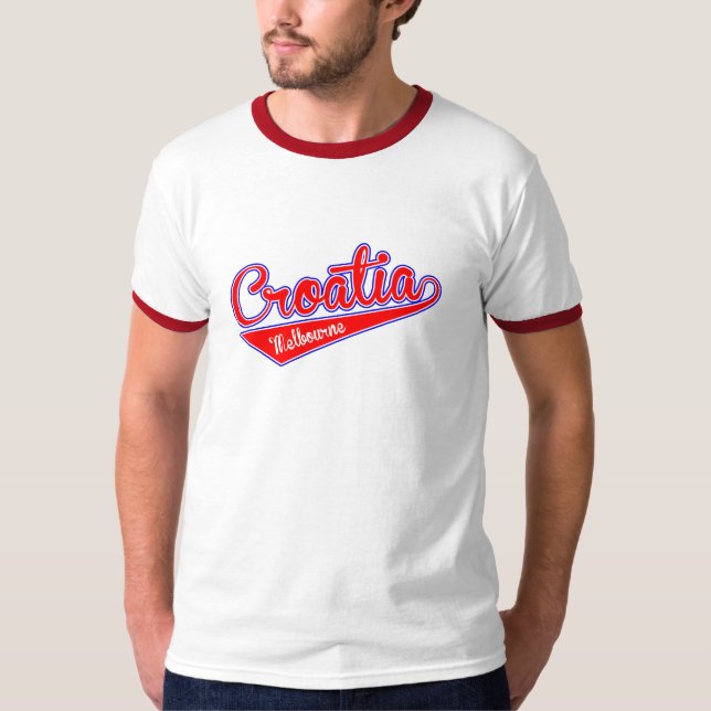 Croatia Melbourne T-shirt (Front)