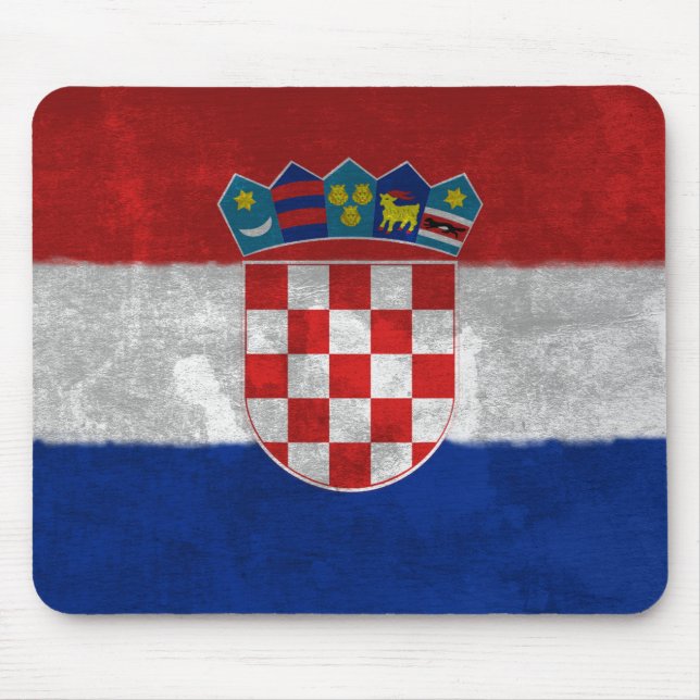 Croatia Mouse Mat (Front)