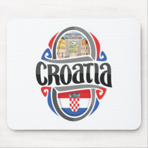 Croatia Mouse Mat
