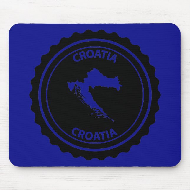 Croatia Mouse Mat (Front)