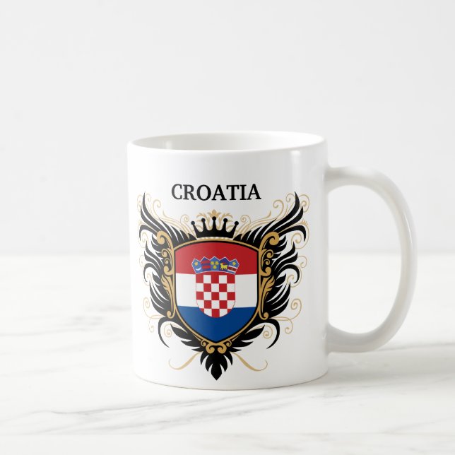 Croatia [personalise] coffee mug (Right)