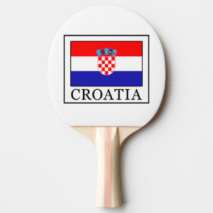 Croatia Ping Pong Paddle