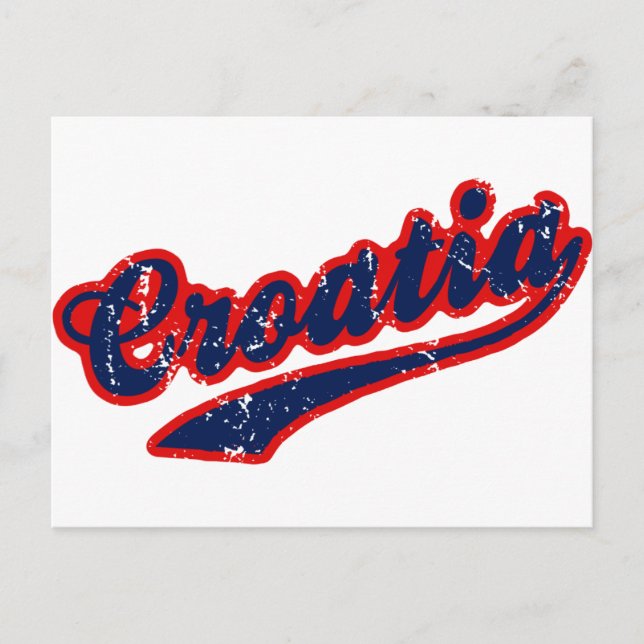 Croatia Postcard (Front)